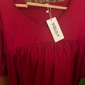 Women's Stylish Red Top